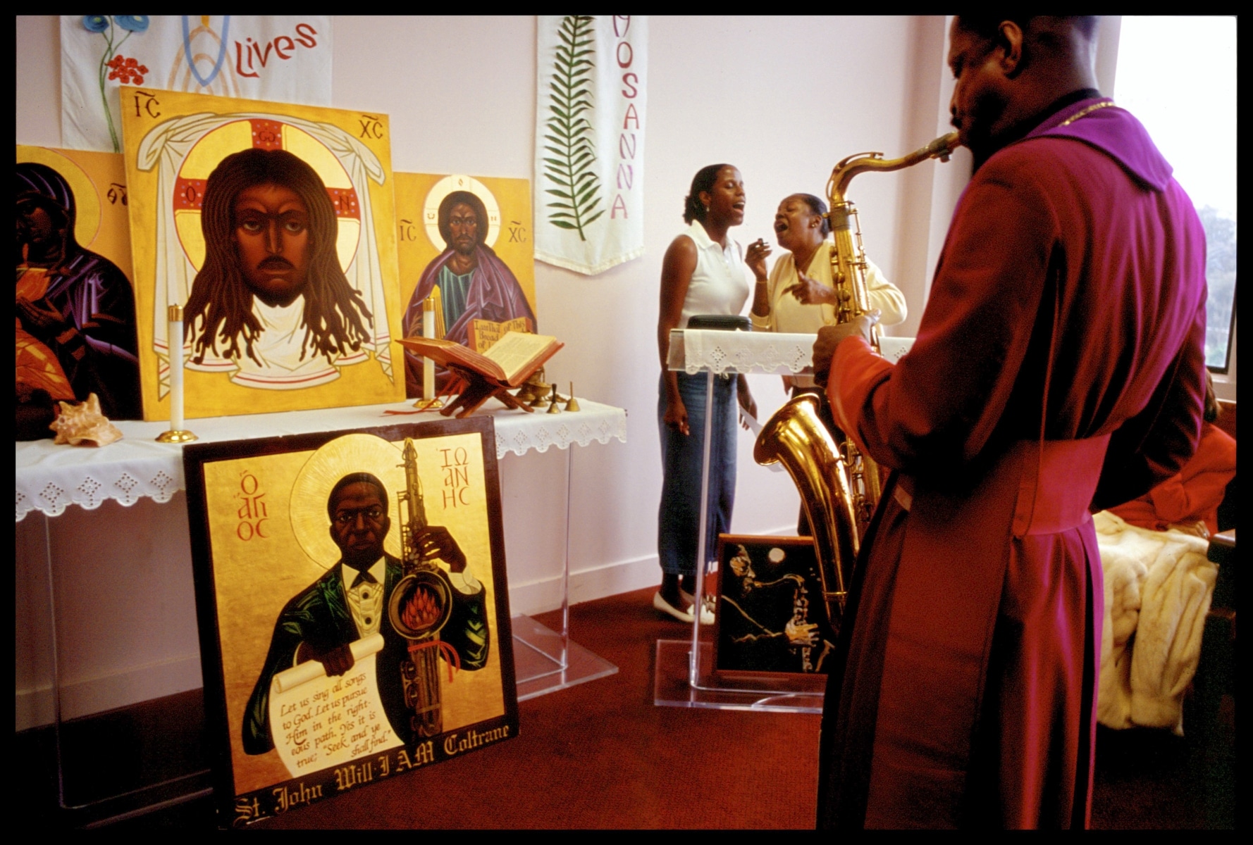 San Francisco's Church of John Coltrane venerates Coltrane and devoted themselves to playing his music