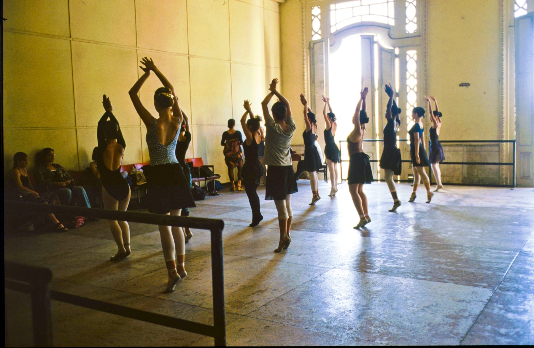 Cuban National Ballet Reheasal