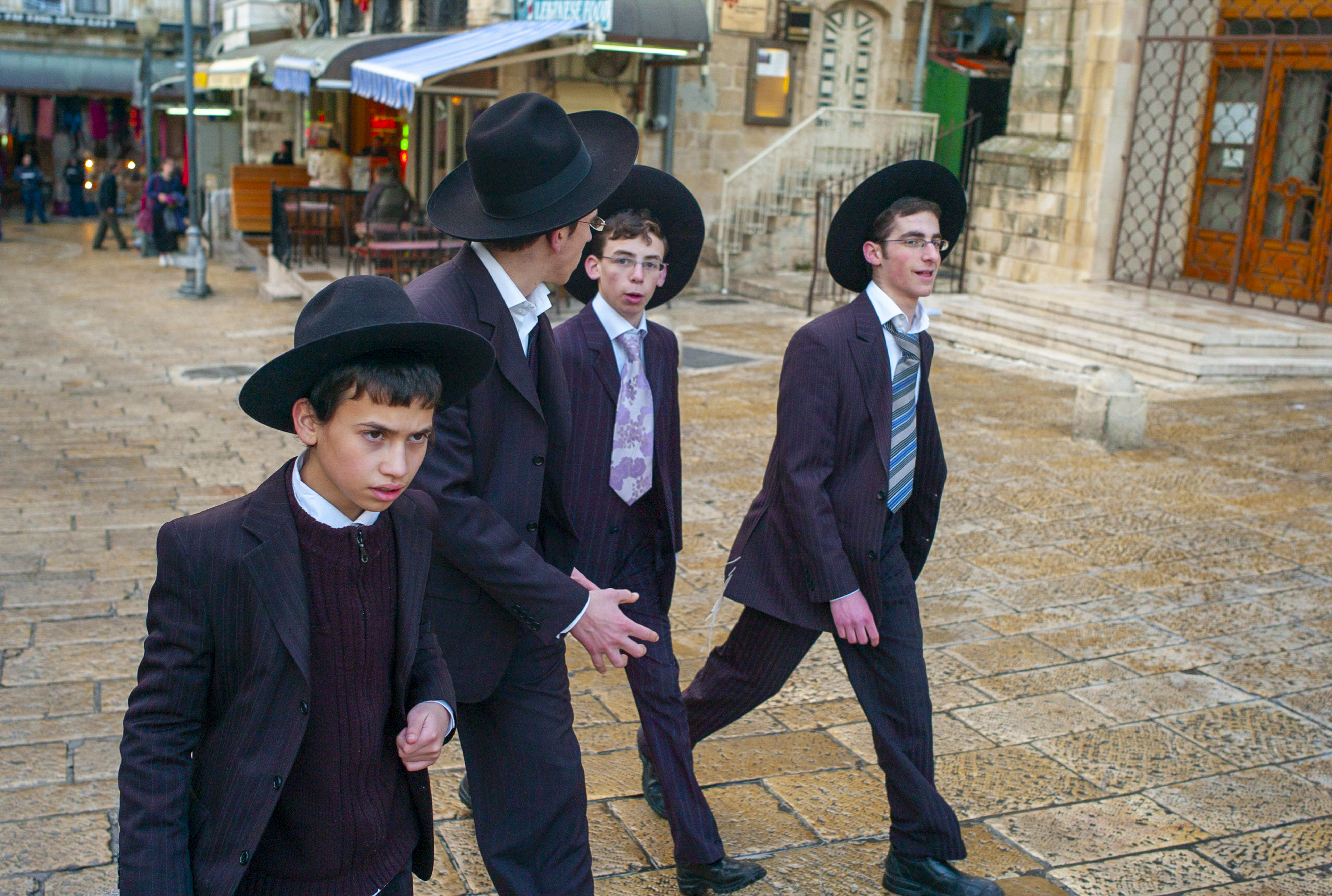 Hasid Boys, Safed